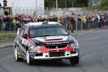 Campbell leads after dramatic opening day at Otago Rally