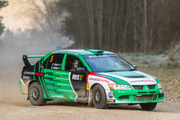 Three rallies, three cars and three top finishes for Quinn