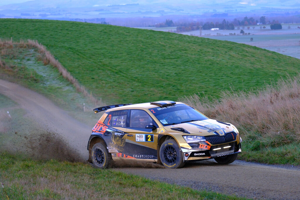 Horan triumphs in dramatic Rally South Canterbury