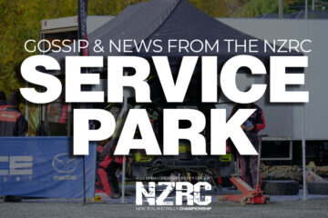 From the Service Park – Rally Otago
