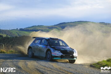 Hunt and Paddon battle out title favouritism at Rally BOP